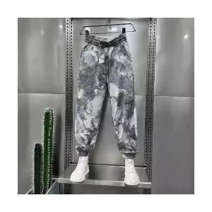 야무치 남자 데일리룩 바지 슬랙스 긴 캐주얼 의류 편안스키니 KUK1