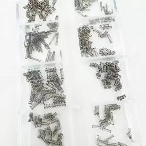 호환 다기능 식 시계 타이밍 단추 용수철 단추 카드 용수철 시계 도구 부품 유지 보수 약 400 개