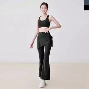 [에이치플러스몰]TBZ KAA 9010W 힙커버 부츠컷 치마 레깅스