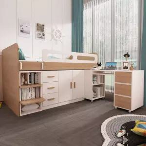 침대책상세트 일체형 원룸 학생 프레임 자취방