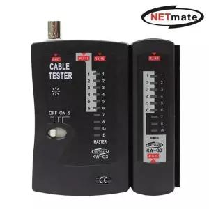 [셀러에이드]NETmate RJ45 RJ11/12 BNC 랜선 전화선 케이블 테스터기