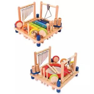 드럼 실로폰 악기놀이 유아동 원목완구 유치원교구 음악학습