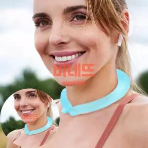 얼음목걸이 투명 여름골프용품 여름목도리 목쿨링