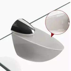 [SBD] 욕실 브라켓 고정 선반 타입A 칸막이 2p 유리 대형