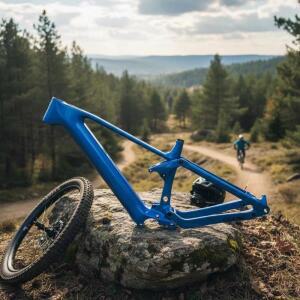 리뉴얼 DPC030 카본 산악 전기 자전거 프레임 바팡 M820 모터 가장 경량 무게 29er 27.5er