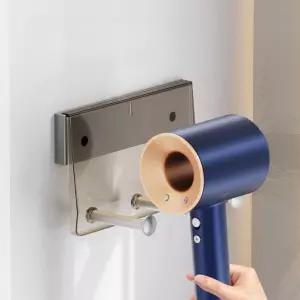 드라이기 거치대 수납형 홀더 미용실용 호환형 욕실용