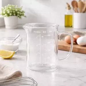 마카 내열유리 계량컵 500ml