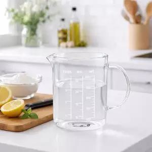 마카 내열유리 계량컵 1000ml