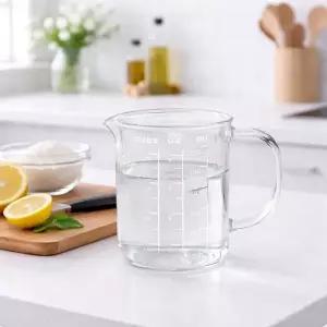 마카 내열유리 계량컵 250ml