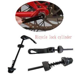 알루미늄 합금 소재로 제작된 자전거 앞바퀴 락 실린더 퀵 릴리스 로드 녹방지 or 설치가 심플 부품