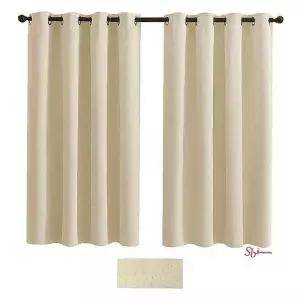 야외 방수 캐노피 소형 카페 커튼 블라인드fgh858