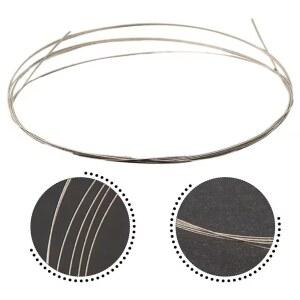 초미세 다이아몬드 절단 와이어 1m DIY 도구 복사 톱날 옥 금속 대리석 화강암 돌 유리 목재 보석