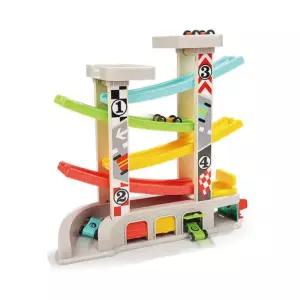 지그재그 자동차트랙 남아 원목장난감 아동블록 어린이집 유치원