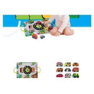 헝겊놀이 자동차 유아 오감발달장난감 신생아 영아 소근육 헝겁책