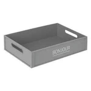 문구용품 창신)FRANCO 레터링바스켓 4호(327x228x75)-박스(8개