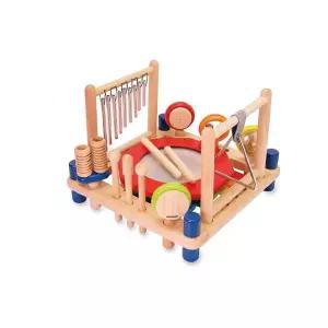 드럼 실로폰 악기놀이 유아동 원목완구 음악장난감 학습교구 4세