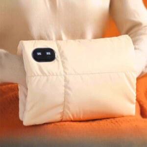 온열전기방석 무릎담요 USB 발열방석 이바요 보조 겨울 원클릭 150X80CM 보조배터리