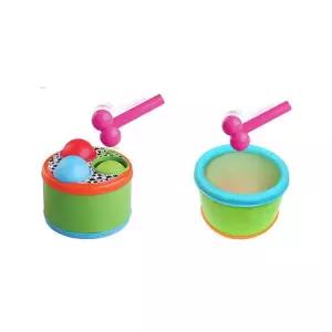 돌아기장난감 도형 공 넣기 드럼악기 음악학습 5세 4세 오감발달