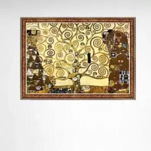 그림퍼즐 1000피스 생명의 나무 직소퍼즐 앤틱골드액자포함