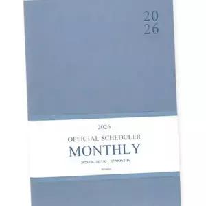 다이어리 2026 먼슬리 플래너 2026 스케줄러 오피셜 업무용 월간