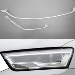 신형 LED 헤드라이트 DRL 튜브 아크릴 바 라인 하이 버전 (아우디 Q3PA Q3 2016 용)