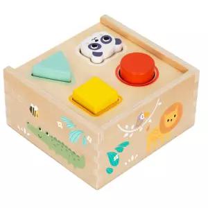 모형상자블록 도형 숫자인식놀이 원목완구 집중력장난감 유치원