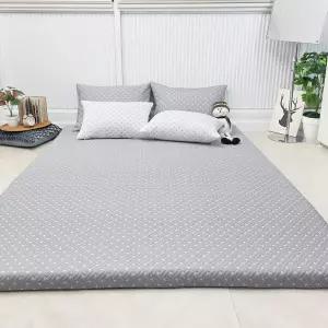 국내생산 크로스 냉감 라텍스 매트리스커버 Q/10cm