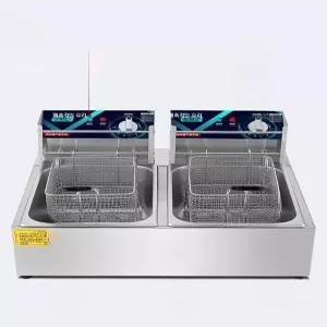 업소용 대용량 전기 튀김기계 닭튀김기 치킨 분식집