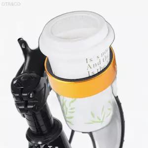 액티브 알루미늄 자전거 컵홀더 휴대용커피거치 레저용품 음료거치대