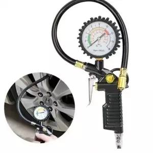 [셀러에이드]차량용 자동차 타이어 공기압 주입기 오토바이 타이어 공기압