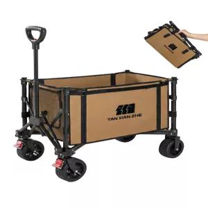 웨건 브레이크 장착 낚시 카트 폴딩카트 대형 웨건카트