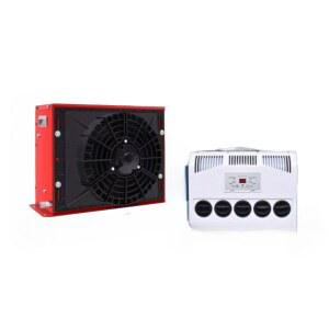 차량용 무시동 에어컨 화물차 72V 외부기기 레드 주차 켜지 액세서리 썬루프 온풍기