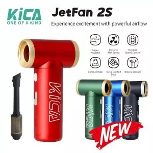 KICA 제트팬 2S 압축 공기 먼지 제거기 전기 블로워 27.5m/s 휴대용 무선 클리너 117000 RPM 충전식 에어