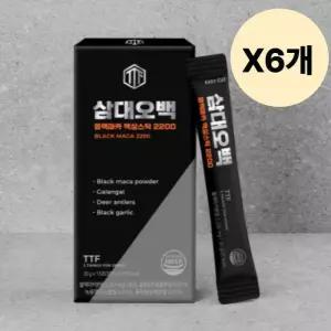 삼대오백 남성 건강 블랙 마카 액상 스틱 15포 X6개
