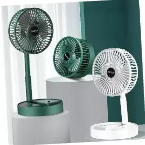 무선 충전식 탁상 선풍기 USB 사무실 책상 휴대용 미니 스탠드 조용한 여름