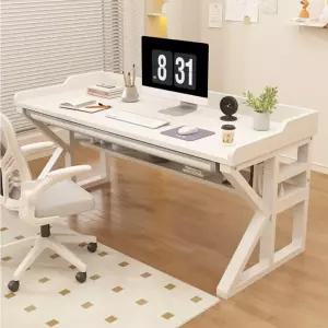 컴퓨터 책상 2인 듀얼 사무용 테이블 스틸 데스크 pc방 넓은