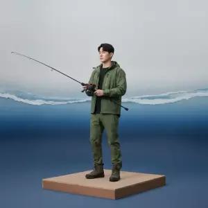 입문용 베이트 루어낚시 풀패키지 민물 바다 낚싯대 릴 채비 세트