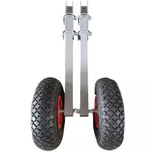 트레일러 선미 견인 접이식 바퀴형 운반 카약 카누 뗏목