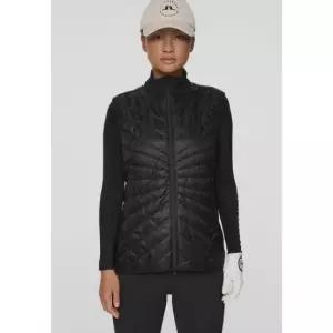 제이린드버그 여성 블랙 VEST 봄가을 매드 퀼트 하이브리드 조끼 MADDE CA3852610