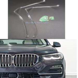 BMW X5 X6 G05 G06 2019-2023 LED 유럽형 밸러스트 모듈 자동차 DRL 칩용 화이트 라이트 스트립 엔젤 아이