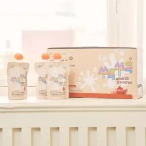 지엠팜 쑤욱쑤욱 칼슘 어린이 사과맛 주스 캡형 10입