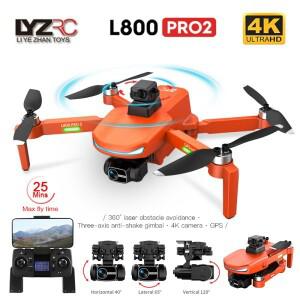 360 장애물 회피 드론, L800 Pro2, 4K HD 카메라, 3 축 짐벌, 손떨림 방지, 전문 5G GPS, FPV, 와이파이, R