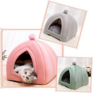 고양이숨숨집 텐트 하우스 동굴집 숨집 냥이방석 강아지동굴집 고양이 둥지 포근하우스 패키지