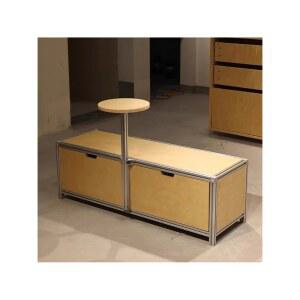 카페가구 테이블 벤치 수납함 통나무 수납형 업그자동차드 응접실 야외 가죽 뿌리