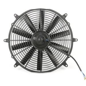 자동차 에어컨 머슬카 밴 A/C 시스템 콘덴서 팬용 14인치 전기 라디에이터 냉각 팬 유니버설 슬림 24V 80W