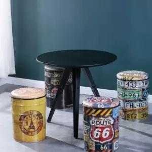 드럼통 의자 깡통 고기집 고깃집 옷보관 포장마차 인테리어