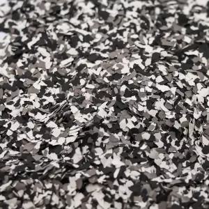 차고용 KEPYDRMTF 에폭시 바닥 플레이크 블렌드 컬러 칩 콘크리트 코팅 벽용 장식용 페인트 블랙 화이트