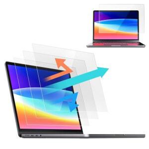 2팩 14인치 노트북 블루 라이트 스크린 프로텍터 터치스크린, 크롬북 파빌리온 ASUS Dell Acer Lenovo 싱크패드 삼성 도시바 16:9 화면 비율, 눈 보호용 뷰스크린 안티 글레어