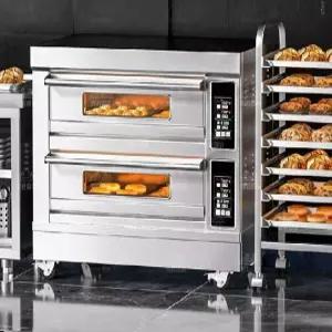 업소용 데크오븐 제빵 베이커리 전기 타이머 2판 6.6kw  빵집