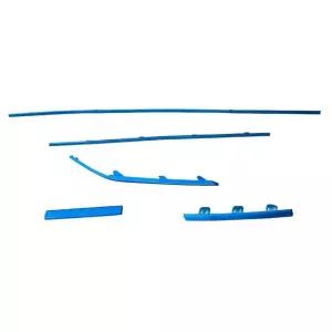 전면 안개등 액세서리 제품 몰딩 스트립 교체 블랙 에스컬레이드 캐딜락 트림 안개등